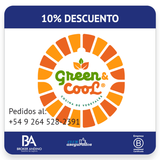 10% Descuento Green & Cool