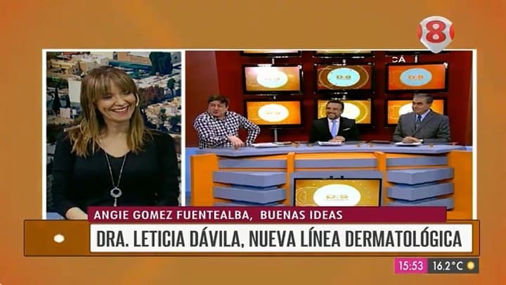 Doctora Leticia Dávila Dermatóloga - Canal 8 4